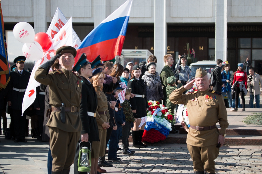 Сегодня в Москве стартовал международный патриотический автопробег «Дорогами славы»